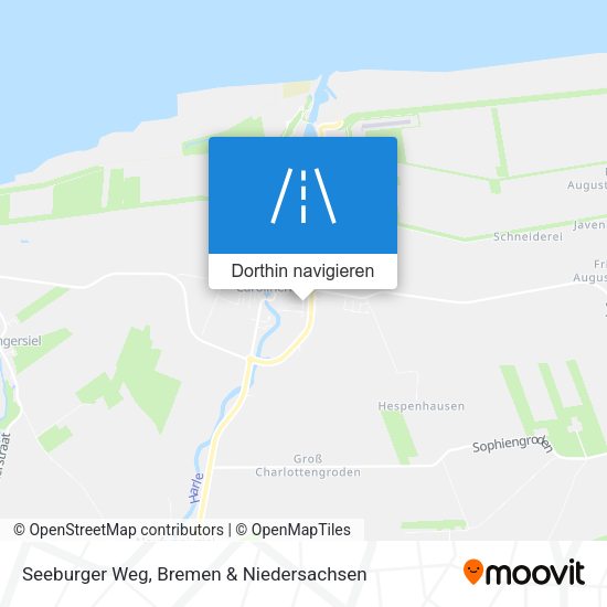 Seeburger Weg Karte