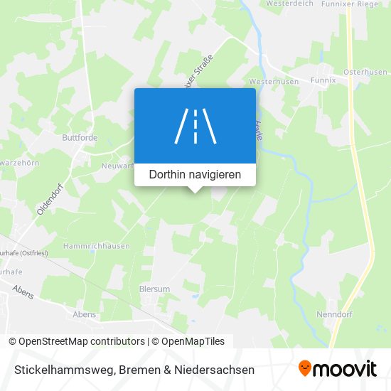 Stickelhammsweg Karte