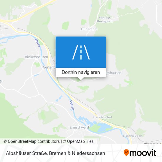 Albshäuser Straße Karte