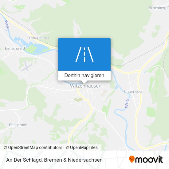 An Der Schlagd Karte
