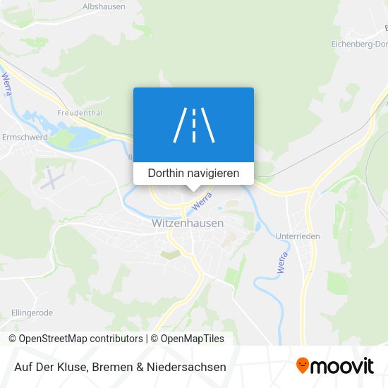 Auf Der Kluse Karte