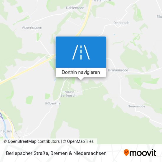 Berlepscher Straße Karte