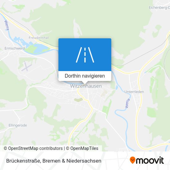 Brückenstraße Karte