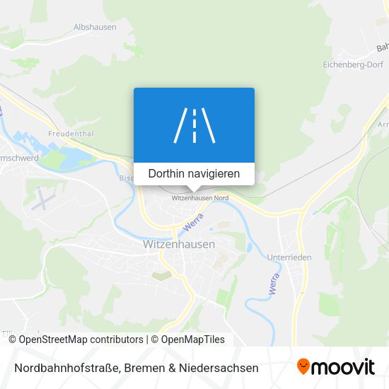 Nordbahnhofstraße Karte