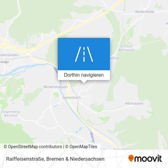 Raiffeisenstraße Karte
