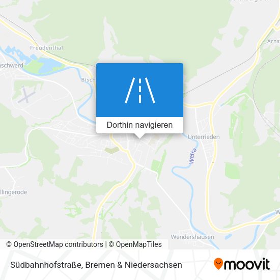 Südbahnhofstraße Karte
