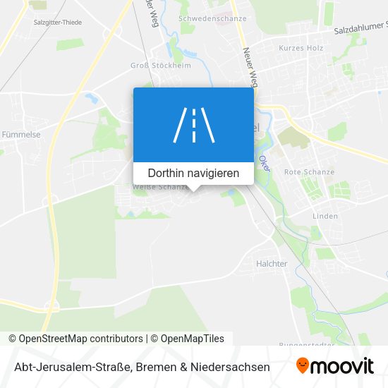 Abt-Jerusalem-Straße Karte