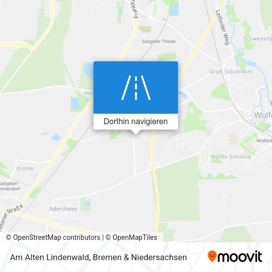 Am Alten Lindenwald Karte