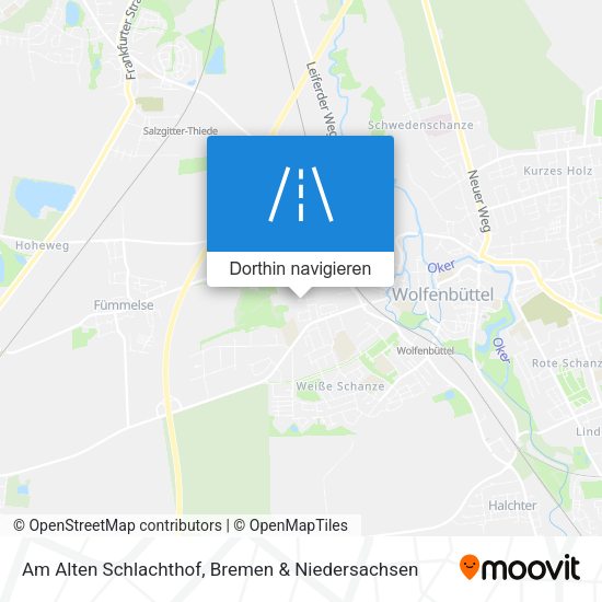 Am Alten Schlachthof Karte