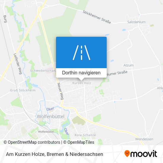 Am Kurzen Holze Karte