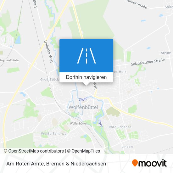 Am Roten Amte Karte