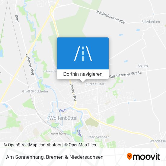 Am Sonnenhang Karte