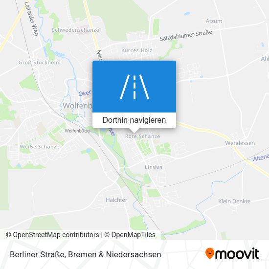 Berliner Straße Karte