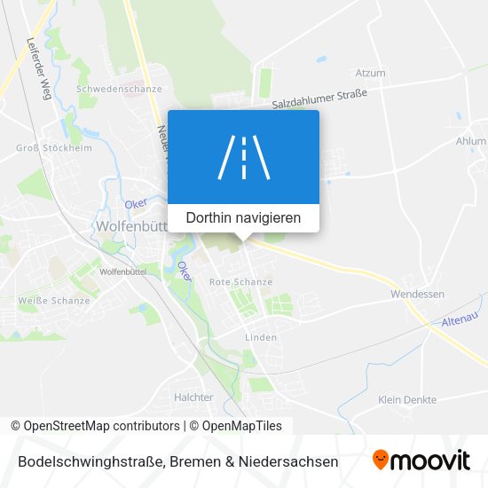 Bodelschwinghstraße Karte