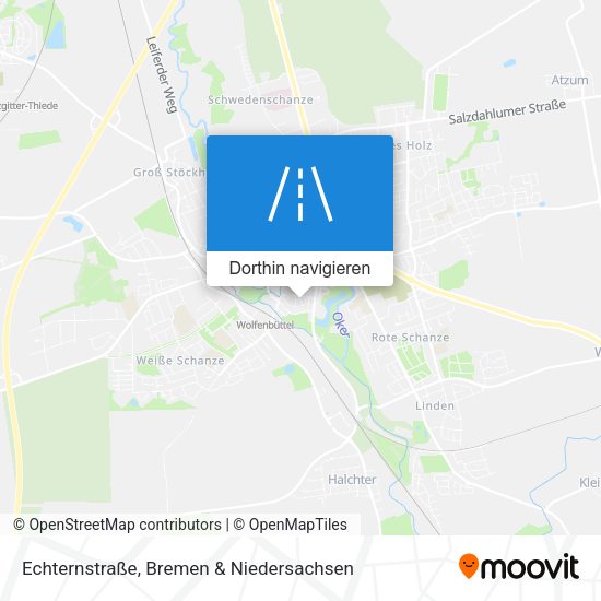 Echternstraße Karte