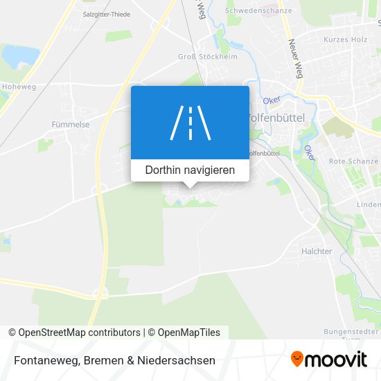 Fontaneweg Karte