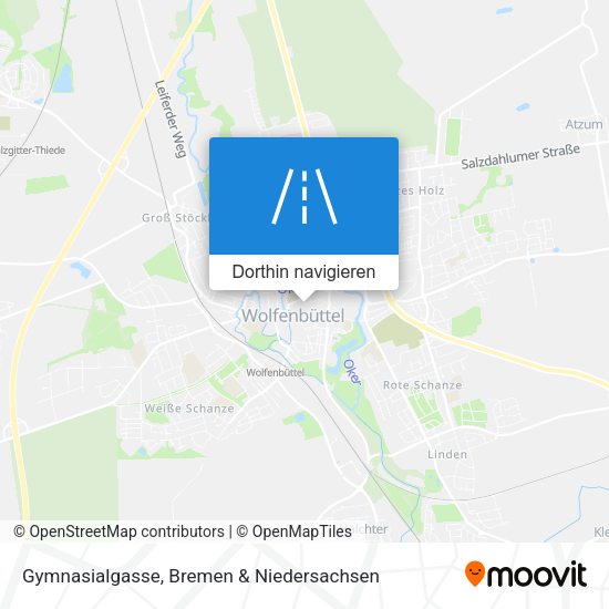Gymnasialgasse Karte
