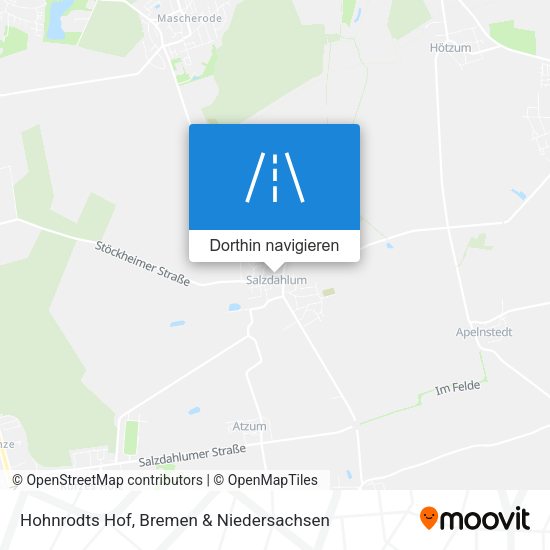 Hohnrodts Hof Karte