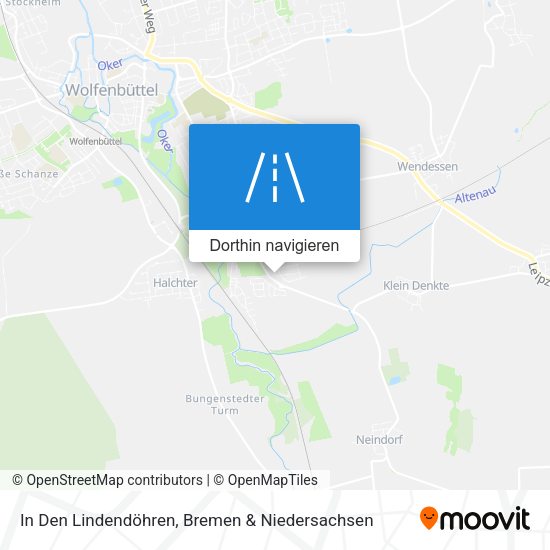 In Den Lindendöhren Karte