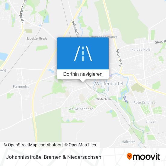 Johannisstraße Karte