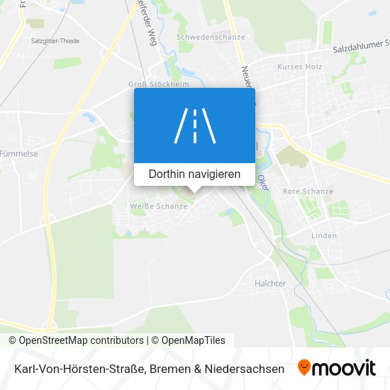 Karl-Von-Hörsten-Straße Karte
