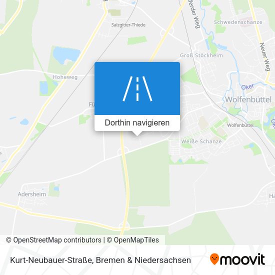 Kurt-Neubauer-Straße Karte