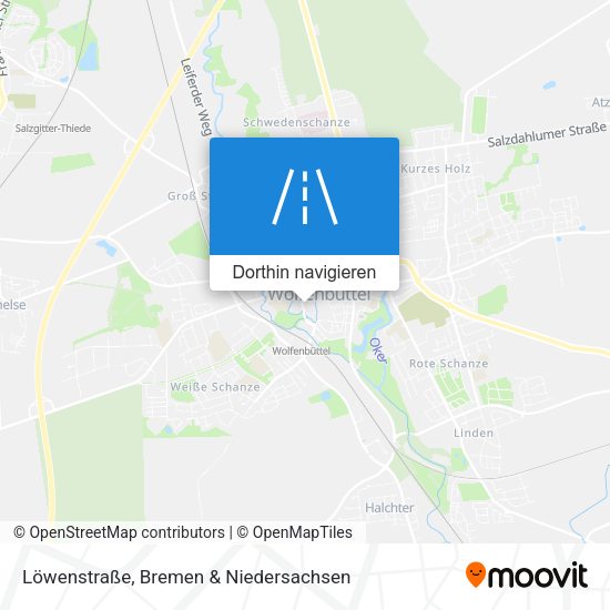 Löwenstraße Karte