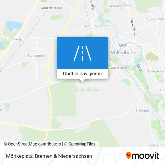 Mörikeplatz Karte