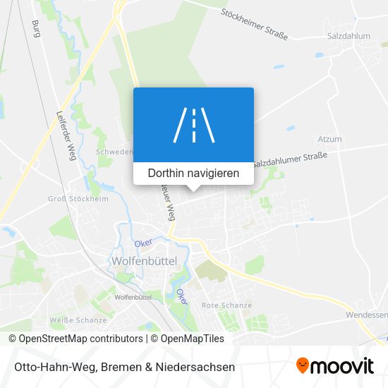 Otto-Hahn-Weg Karte