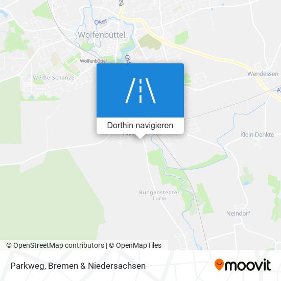 Parkweg Karte