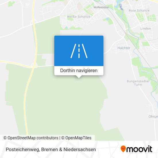 Posteichenweg Karte