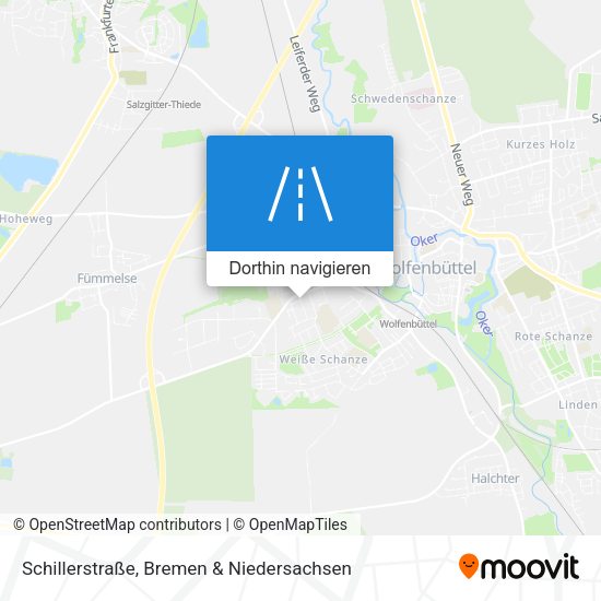 Schillerstraße Karte
