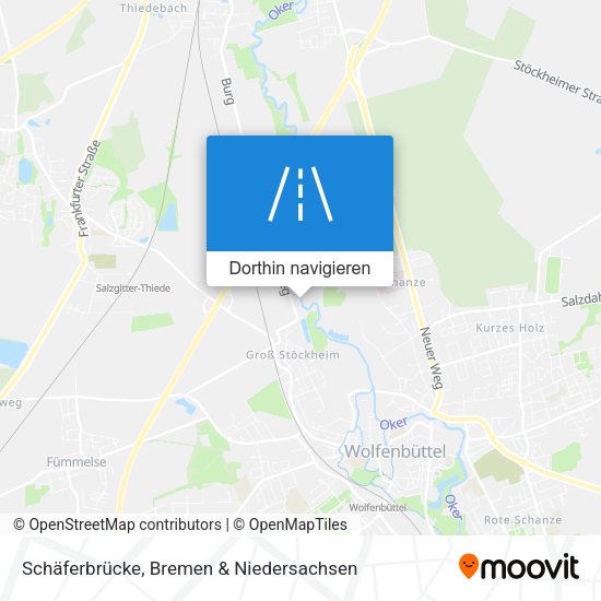 Schäferbrücke Karte