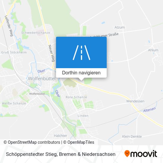 Schöppenstedter Stieg Karte