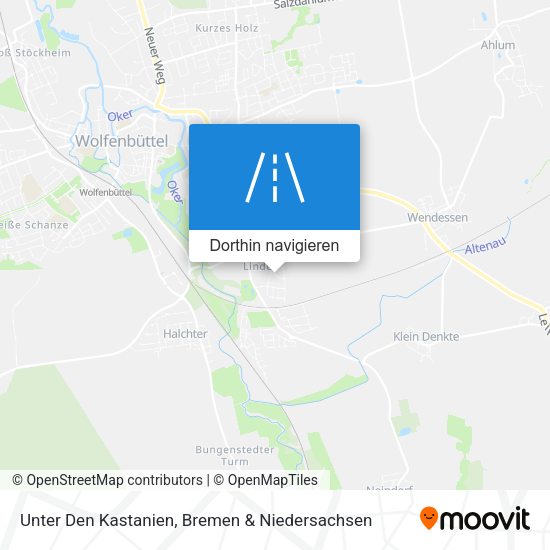 Unter Den Kastanien Karte