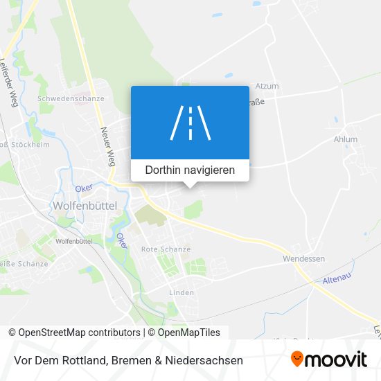 Vor Dem Rottland Karte