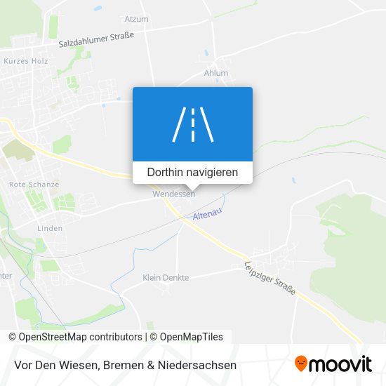 Vor Den Wiesen Karte
