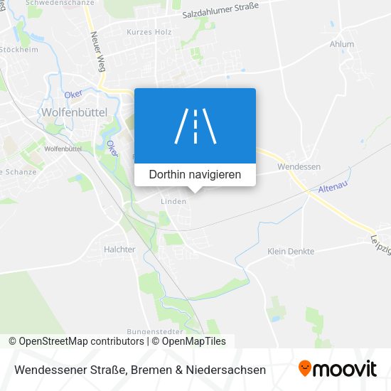 Wendessener Straße Karte