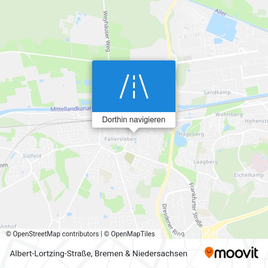 Albert-Lortzing-Straße Karte