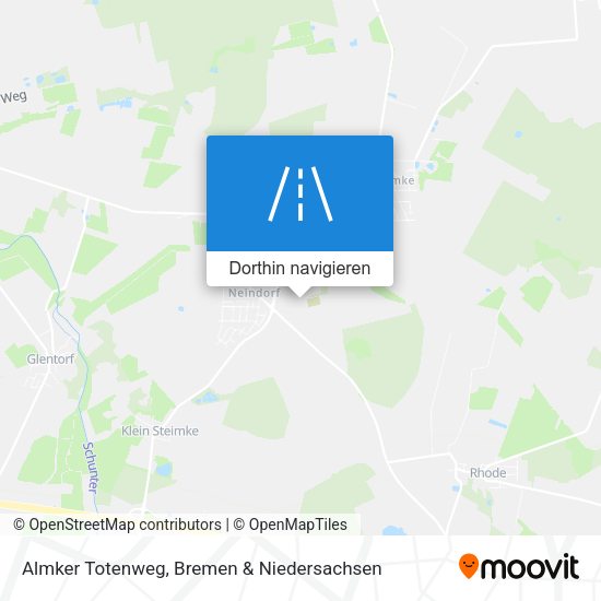 Almker Totenweg Karte