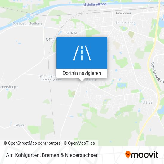 Am Kohlgarten Karte