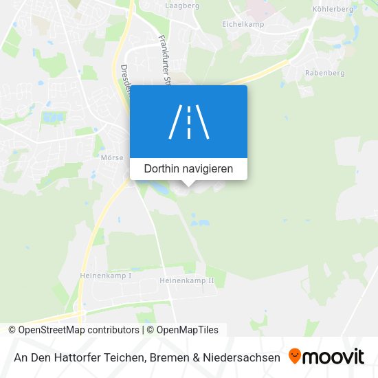 An Den Hattorfer Teichen Karte