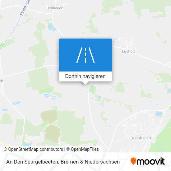 An Den Spargelbeeten Karte