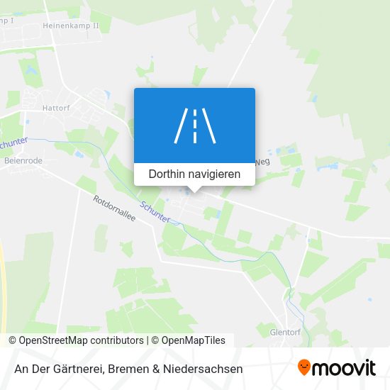 An Der Gärtnerei Karte