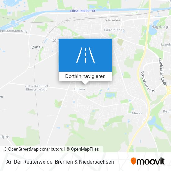 An Der Reuterweide Karte