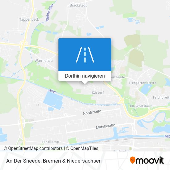 An Der Sneede Karte