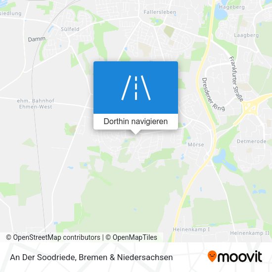 An Der Soodriede Karte