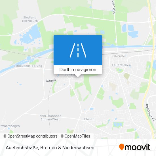 Aueteichstraße Karte