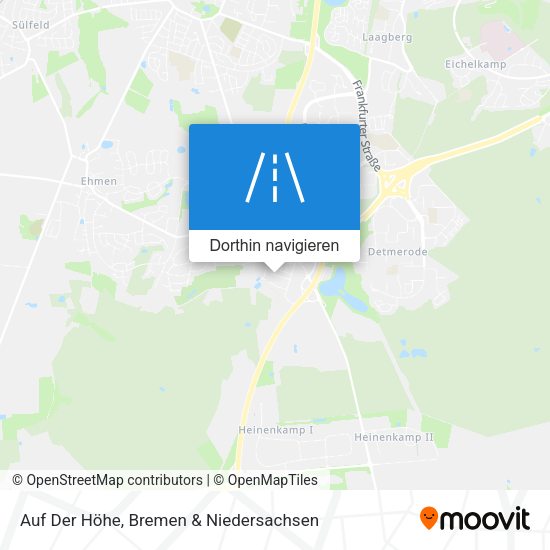 Auf Der Höhe Karte