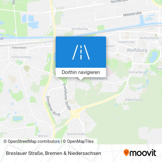 Breslauer Straße Karte